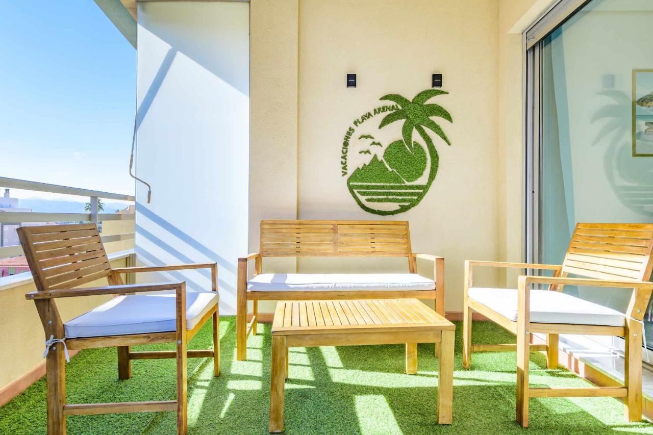 Apart Port Arenal Con Terraza Y Piscina 巴里亚纳 外观 照片